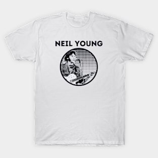 neil young || retro grey T-Shirt